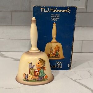 Hummel Cream and Brown Decorative Bell